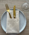 Natural Organic Πετσέτα Φαγητού Catering Γαλλική Γωνία Elsa Panama 48x48cm