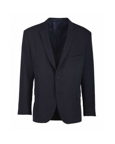 Ανδρικό Μονόχρωμο Δίκουμπο Σακάκι με Γυαλιστερή Ύφανση-Size: No 46
