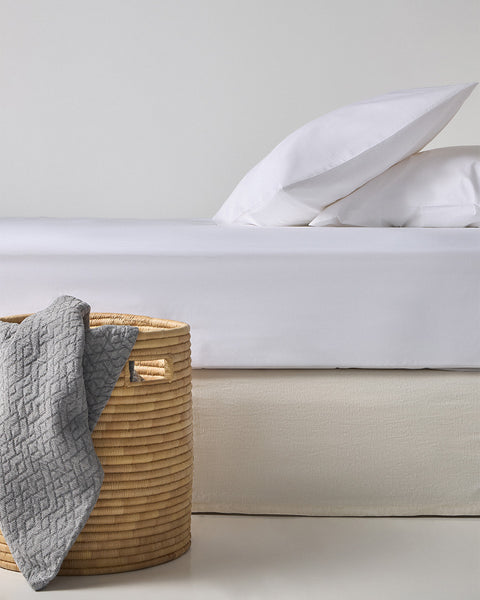 Λευκή Sateen Ξενοδοχειακή Παπλωματοθήκη Astor