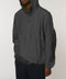 Unisex Αντιανεμικό Jacket με Κουκούλα Basic Line σε 4 Αποχρώσεις-Ανθρακί-X Small
