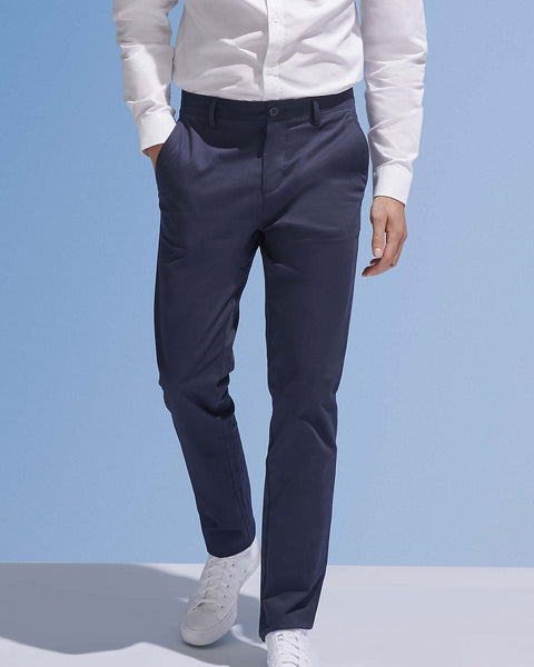 Αντρικό Παντελόνι Chino Basic Line σε 3 Αποχρώσεις