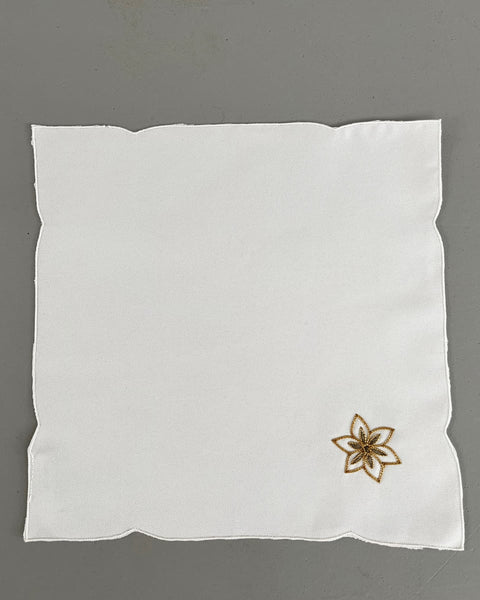 Πετσετάκι Γλυκού με Κέντημα & Γλώσσες Daisy Bo Maison 30x30cm