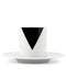 Κούπα Espresso με Πιατάκι Rotate Triad