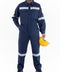 Μονόχρωμη Ολόσωμη Φόρμα Antistatic Fire Retardant Industrial σε 6 Μεγέθη