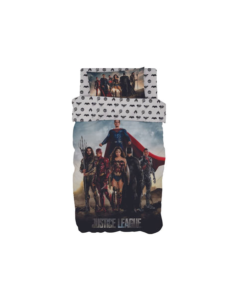 Σετ Παπλωματοθήκη Justice League Warner Bros 165x250cm