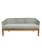 Καναπές με Μαξιλάρια από Ξύλο Teak & Κορδόνι Riviera Sofa