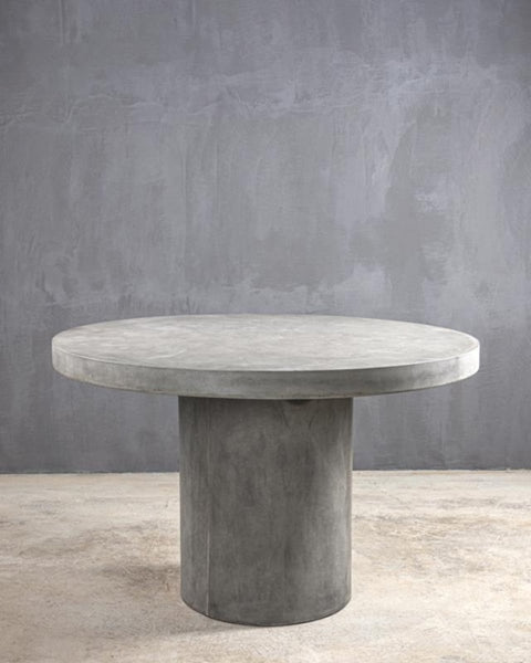 GFRC Τραπέζι από Fiberglass & Τσιμεντοκονία Levon 120x120x74cm
