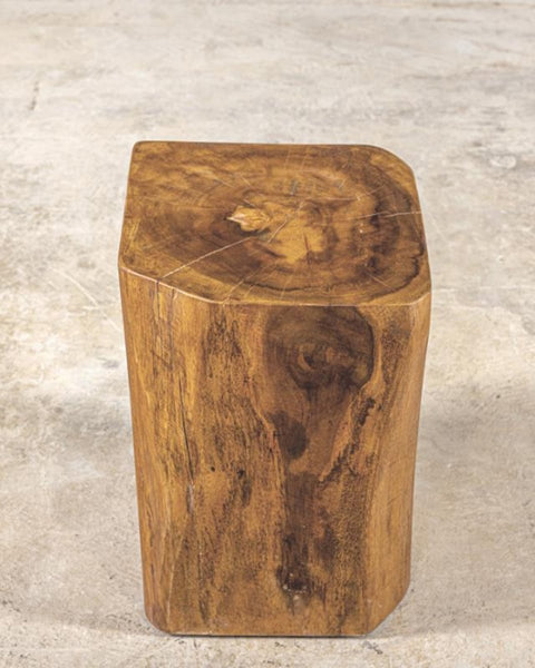 Χαμηλό Σκαμπώ από Ξύλο Teak Ren 27x27x30cm