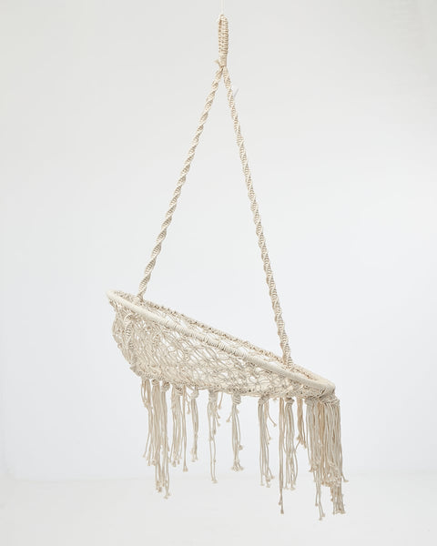 Boho Μακραμέ Μικρή Κούνια Sierra 120x80x60cm