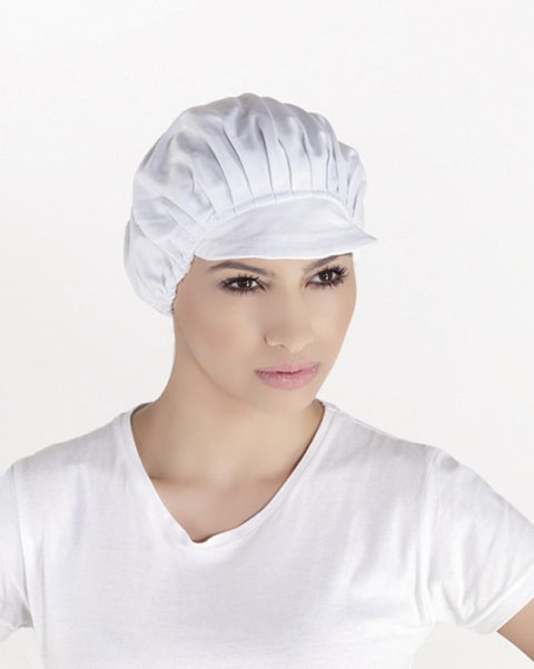 Επαγγελματικό Σκουφάκι με Γείσο & Πιέτες Cuisine σε 2 Αποχρώσεις
