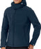 Ανδρικό Αδιάβροχο Μπουφάν Softshell με Κουκούλα Basic Line σε 4 Αποχρώσεις
