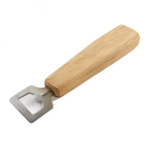 Ανοξείδωτο Ανοιχτήρι με Λαβή από Ξύλο Teak Open 5x3x20cm