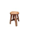 Σκαμπώ Teak Bliq 45x45x45cm