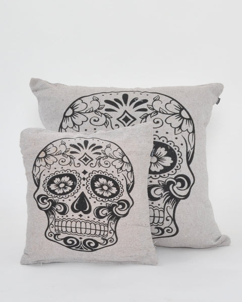 Διακοσμητική Μαξιλαροθήκη The Skull Día de los Muertos σε 4 Αποχρώσεις