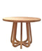 Τραπέζι από Ξύλο Teak Braid 100x100x75cm