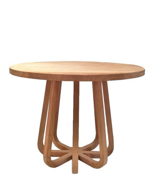 Τραπέζι από Ξύλο Teak Braid 100x100x75cm