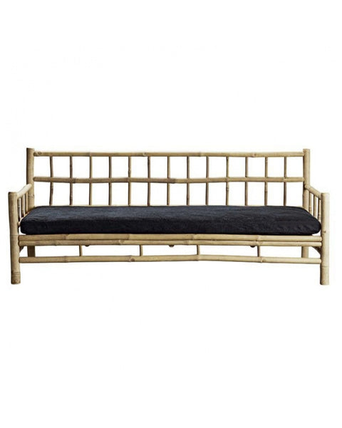 Διθέσιος Καναπές από Bamboo Tulum 76x177x79cm