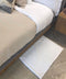 Ξενοδοχειακό Λευκό Πατάκι Memory Foam με Αποσπώμενο Κάλυμμα Turn Down Mat 50x70+2cm