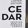 Αρωματικό Κερί Cedar Limited Edition Tomy K