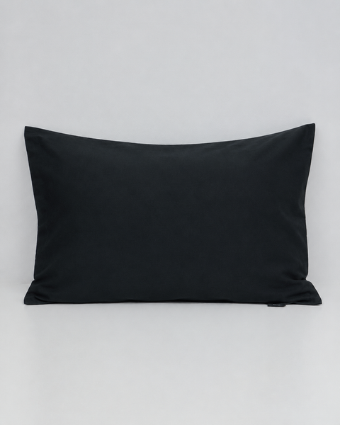 Cotton Sateen Plain Oxford Pillowcase Pair Set in 4 Shades & 2 Sizes