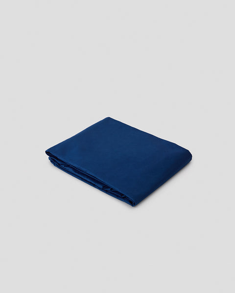 Βαμβακερό Blue Navy Σεντόνι με Λάστιχο Zonar 160x200+35cm