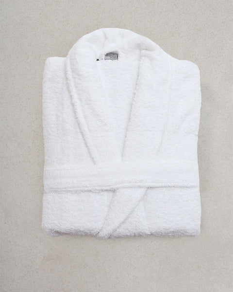 Βαμβακερό Μπουρνούζι με Γιακά Wellness 450gsm-Large