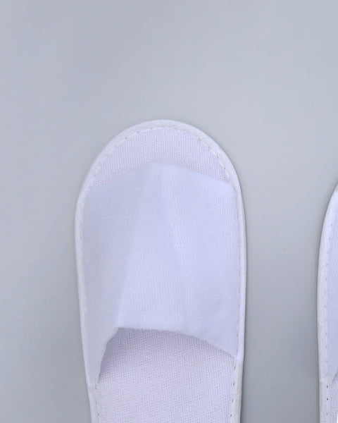 Πετσετέ Ανοιχτές Μπροστά Παντόφλες Slipper 