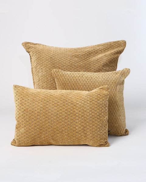 Σενίλ Κυψελωτή Μαξιλαροθήκη Ellys-Μπεζ-35x45cm