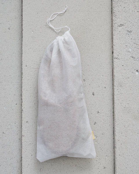 Μπεζ Κλειστές Παντόφλες Ύφασμα Ψάθα σε Πουγκί Ione