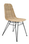 Πλεκτή Χειροποίητη Καρέκλα από Φυσικό Rattan Nina 44x55x47.5cm