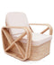 Bamboo Πολυθρόνα Lounge Alonso 80x85x88cm