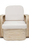Bamboo Πολυθρόνα Lounge Alonso 80x85x88cm