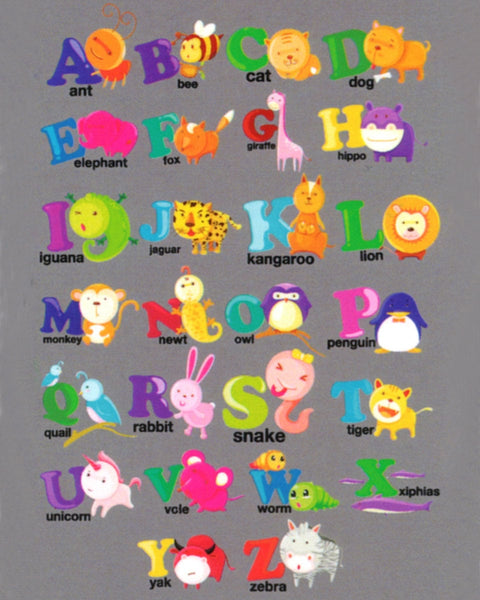 Παιδική Μοκέτα Alphabet σε 3 Διαστάσεις