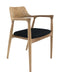 Πολυθρόνα Από Ξύλο Teak με Μαξιλάρι Antonia 50x60x80cm