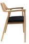Πολυθρόνα Από Ξύλο Teak με Μαξιλάρι Antonia 50x60x80cm
