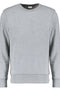 Unisex Βαμβακερό Φούτερ με Λαιμόκοψη Basic Line-Γκρι-X Large