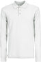 Unisex Μακρυμάνικη Μπλούζα Polo Basic Line 7 Αποχρώσεις-Άσπρο-XX Large
