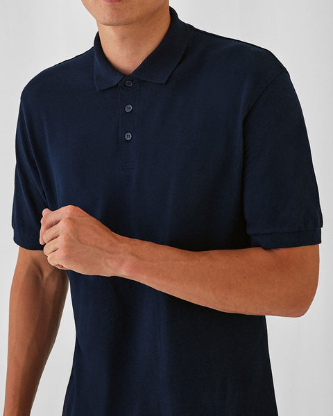 Unisex Βαμβακερή Κοντομάνικη Μπλούζα Polo Basic Line 5 Αποχρώσεις