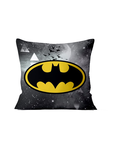 Παιδικό Διακοσμητικό Μαξιλάρι Batman Logo Warner Bros 40x40cm