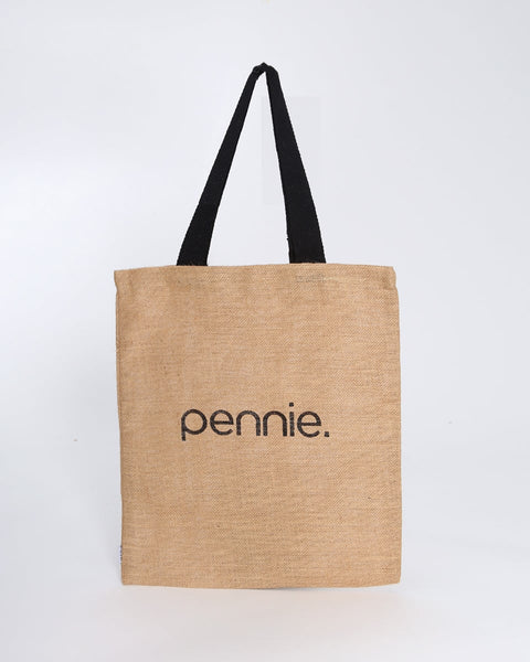Οικολογική Tote Bag Φυσική Γιούτα Anabella