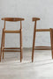 Ψηλό Σκαμπώ απο Ξύλο Teak Bilbao 50x50x100/73cm