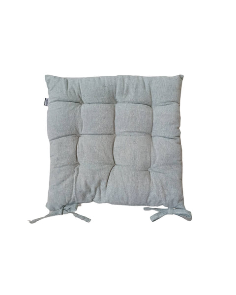 Μονόχρωμο Μαξιλάρι Καρέκλας Κερκίδας Cassy 40x40+5cm σε 8 Αποχρώσεις-Σιέλ