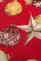Ύφασμα Χριστουγεννιάτικο Σχέδιο  Λονέτα Christmas Trinkets Φ280cm