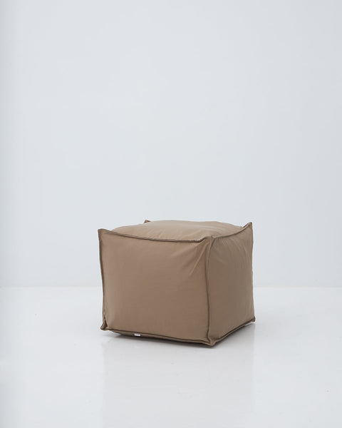 Μονόχρωμο Αδιάβροχο Πουφ Contract 50x50x60cm