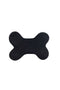 Βαμβακερό Χαλί Dog Station σε Σχήμα Κόκκαλο Doggy 40x60cm 8 Αποχρώσεις-Μαύρο
