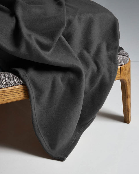 Κουβέρτα Polar Fleece Eazy-Ανθρακί-Καναπέ | 120x160cm