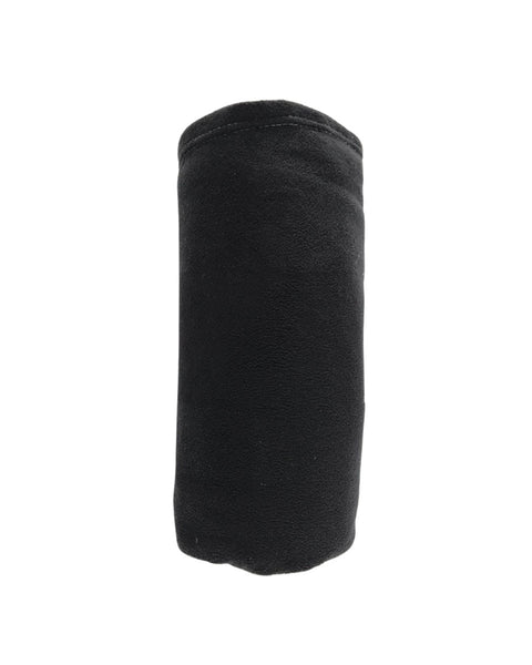 Κουβέρτα Polar Fleece Eazy-Μαύρο-Υπέρδιπλη