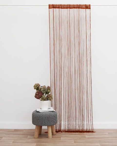Κουρτίνα Macaroni-Εκάι 90x250cm