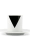 Κούπα Espresso με Πιατάκι Rotate Triad