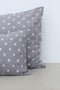Βρεφική Fleece Γκρι Πουά Μαξιλαροθήκη Firenze 30x45cm